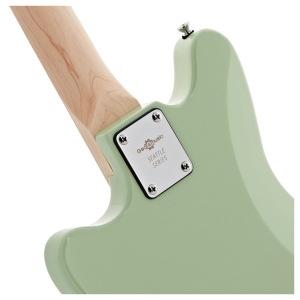 Seattle Electric Guitar by Gear4music, Seafoam Green