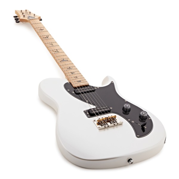PRS SE NF53 MN, Pearl White (2026) - angled shot