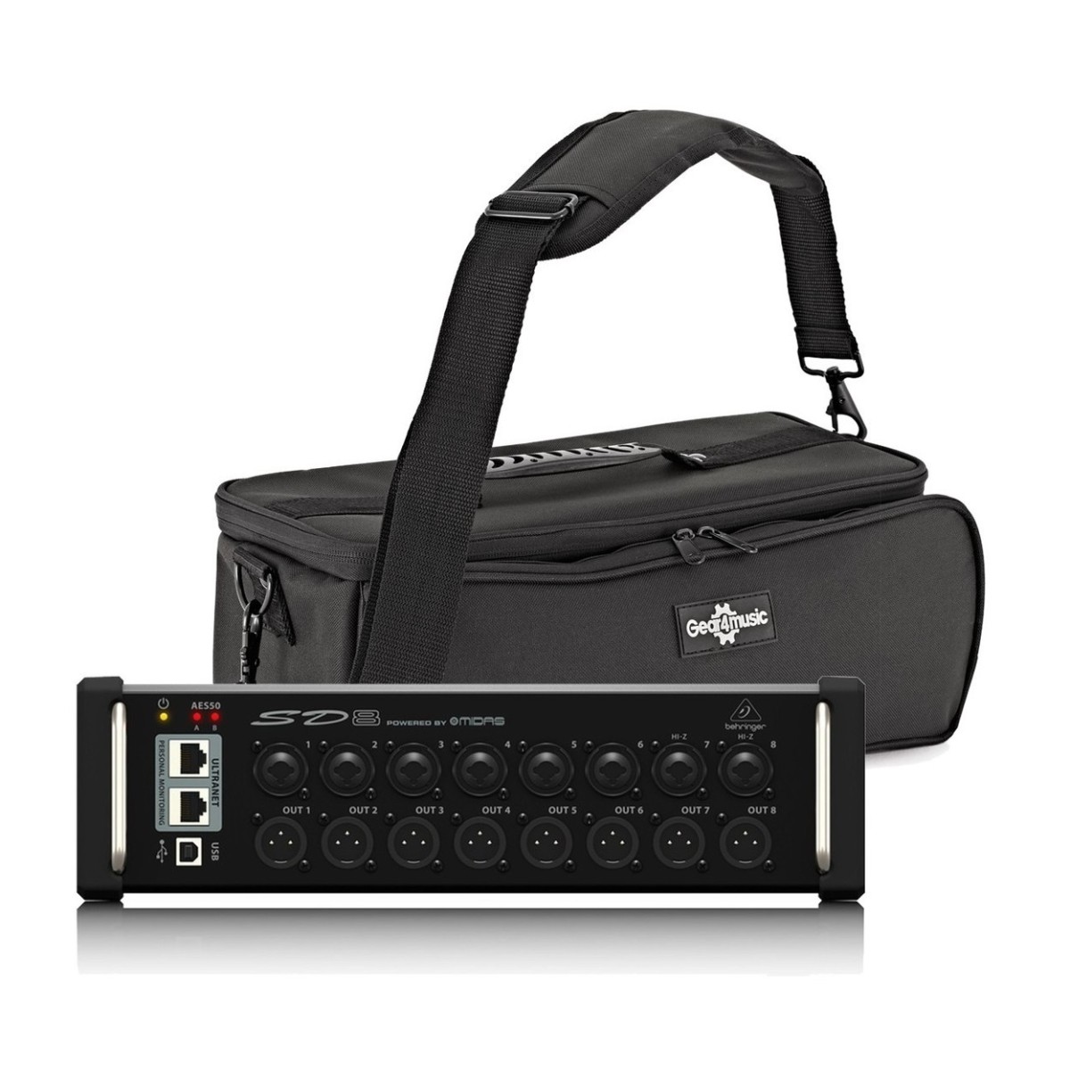 Click to view product details and reviews for Behringer Sd8 Digital Stage Box With Bag Or Case.