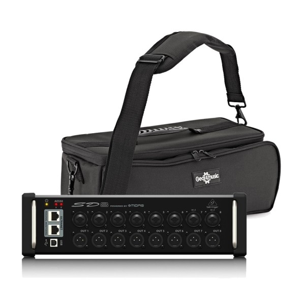 Behringer SD8 Digital Stage Box with Bag or Case