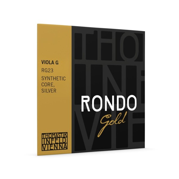 Thomastik Rondo Gold Viola G String, Silver Wound