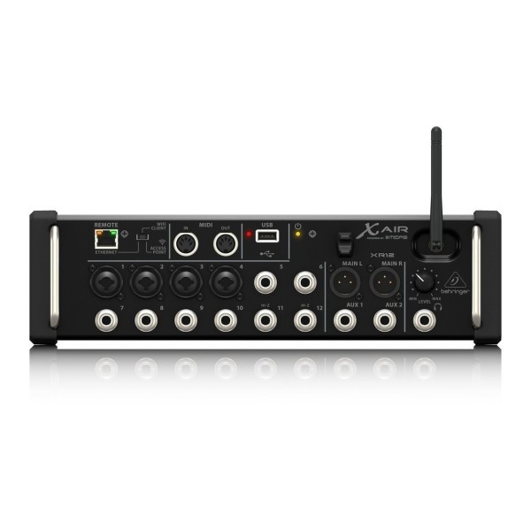 Behringer X AIR XR12 12-Channel Digital Mixer, Front