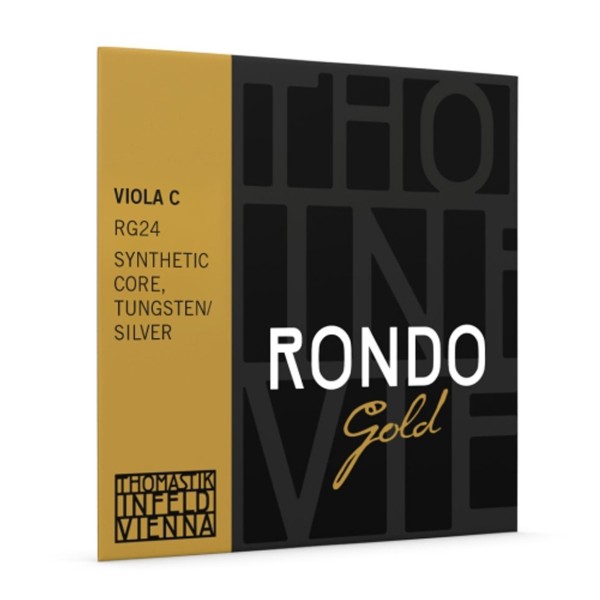 Thomastik Rondo Gold Viola C String, Tungsten/Silver Wound