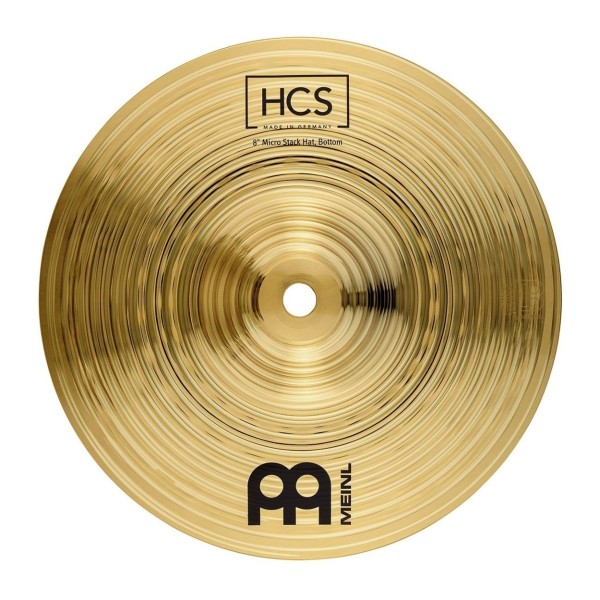 Meinl HCS 8" Micro Stack Hats & Closed Hi-Hat Holder with Clamp by Gear4music