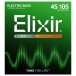 Elixir 14077 NANOWEB Nickel Plated Bass Strings, 45-105