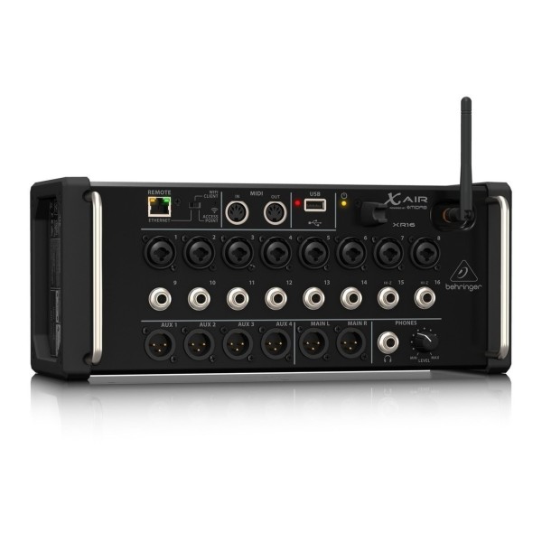 Behringer X AIR XR16 16-Channel Digital Mixer, Angle