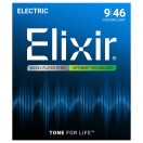 Elixir 19027 Electric Optiweb Custom Light Saiten, 009-046