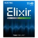 Elixir 19102 OPTIWEB Coated Electric Guitar Strings, 11-49