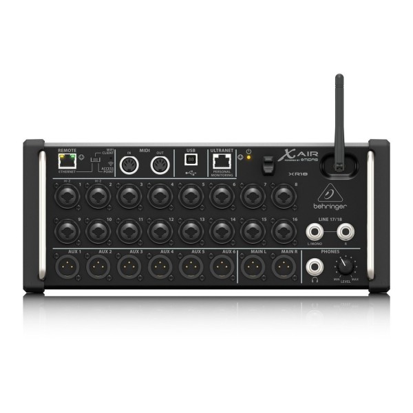 Behringer X AIR XR18 18-Channel Digital Mixer with Bag or Case at