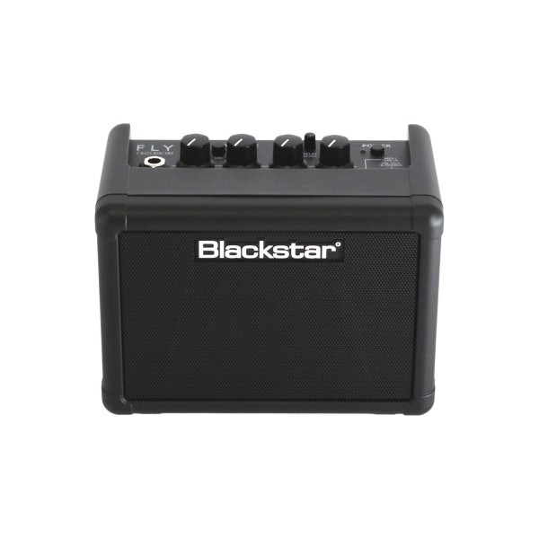 Blackstar FLY3 Bass - Mini Amplificatore Per Basso Da 3W, Alimentato A Batterie, Con Ingresso AUX E Uscita Per Cuffie, Colore Nero