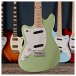 Seattle Left Handed Electric Guitar by Gear4music, Seafoam Green