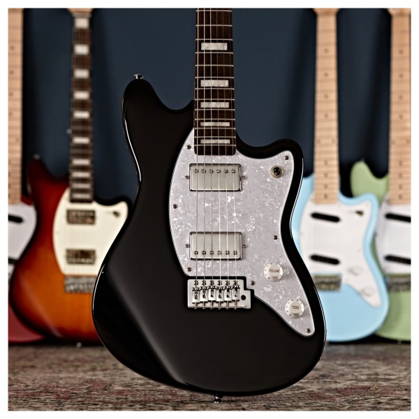 Seattle Select Electric Guitar by Gear4music, Black