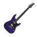 Schecter MV-6, Metallic Purple - Ex Demo - Angled