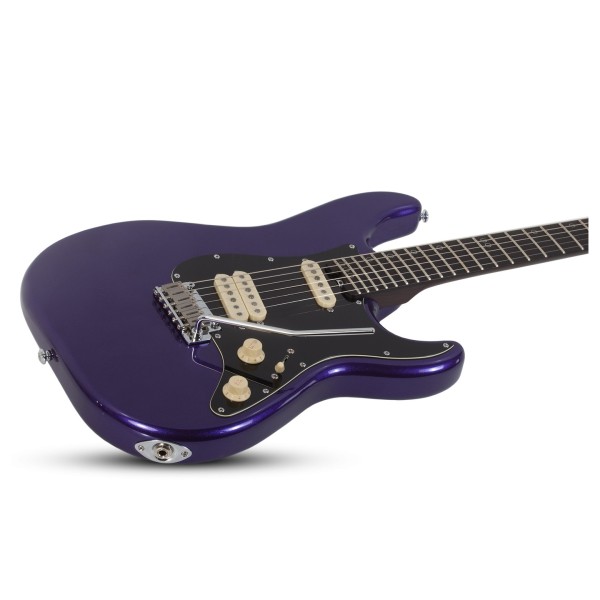 MV-6 Electric Guitar, Metallic Purple - Detail