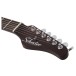 Schecter MV-6, Metallic Purple - Ex Demo - Headstock