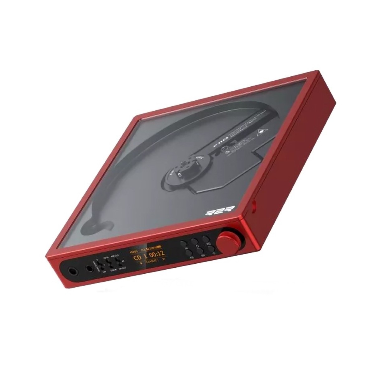 FiiO DM15 CD Player with 24Bit R2R DAC Red