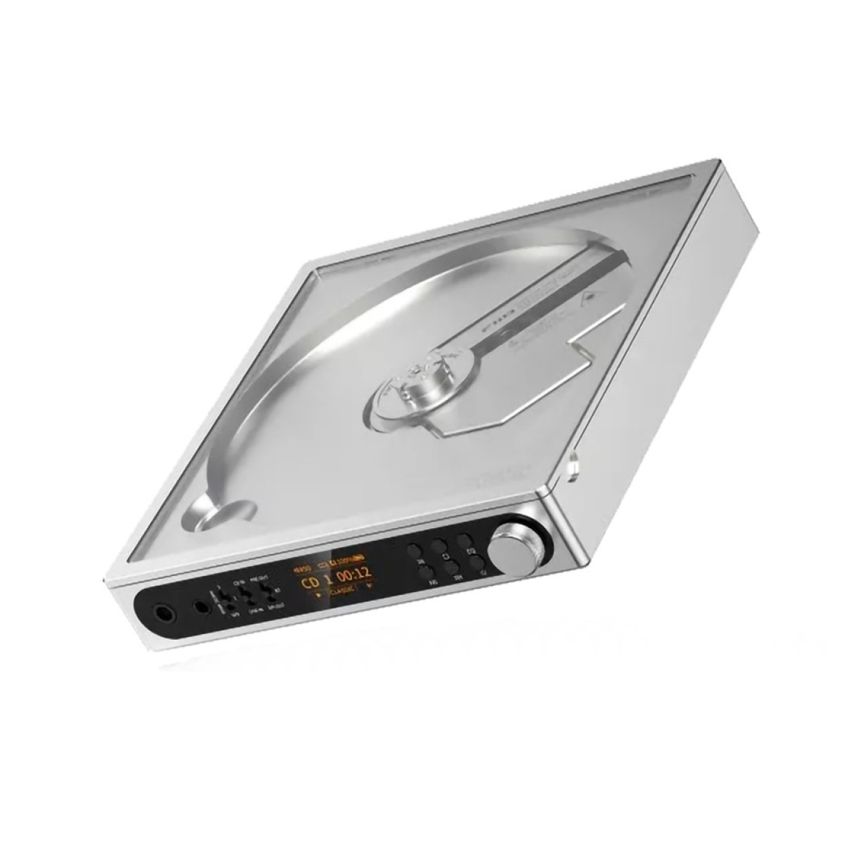 FiiO DM15 CD Player with 24Bit R2R DAC Silver