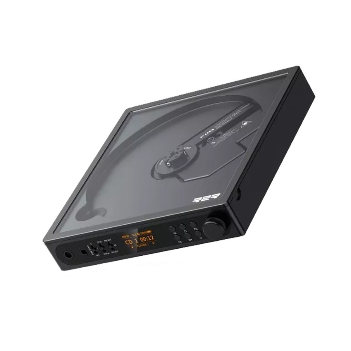 FiiO DM15 CD Player with 24Bit R2R DAC Black