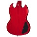 Epiphone SG Standard Left Handed, Cherry - back of body