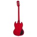 Epiphone SG Standard Left Handed, Cherry - back