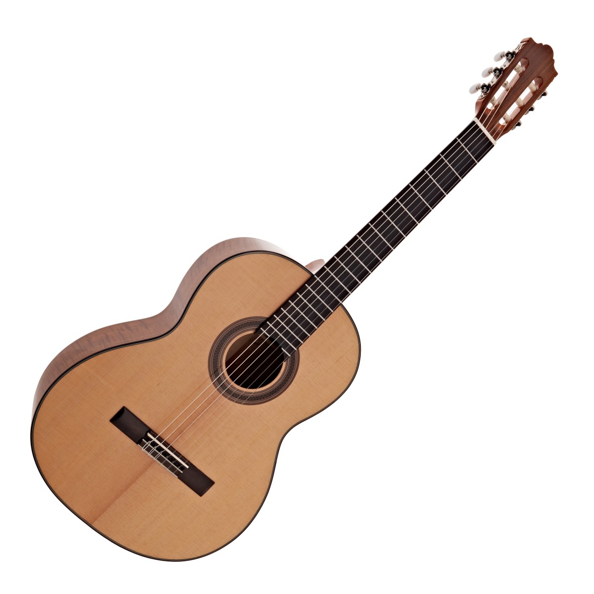 Click to view product details and reviews for Hartwood Artisan Flamed Mahogany Classical Guitar Natural Nearly New.