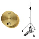 Meinl 14" HCS Soundwave Hi-Hats & Premier Artist Hi-Hat Stand