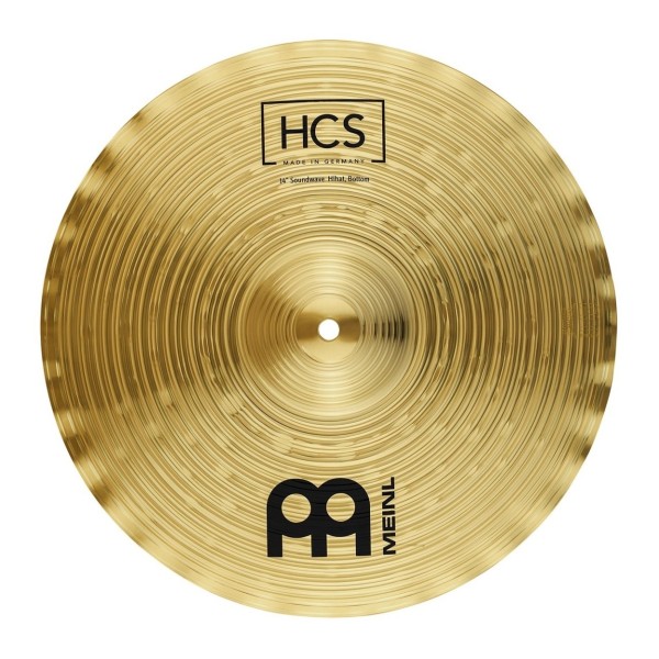 Meinl 14" HCS Soundwave Hi-Hat & Hi-Hats Stand by Gear4music, Black