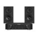 Marantz PM6007 Amplifier & Wharfedale Diamond 12.1i Speakers, Black Hi-Fi Bundle