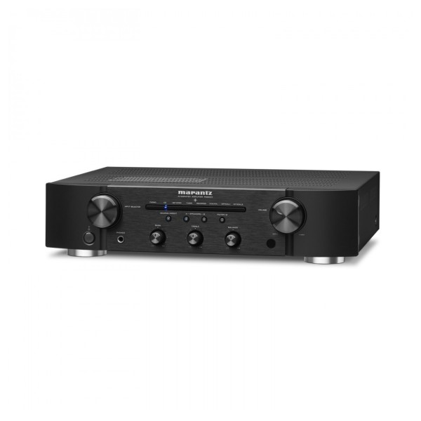 Marantz PM6007 Integrated Amplifier, Black rear 