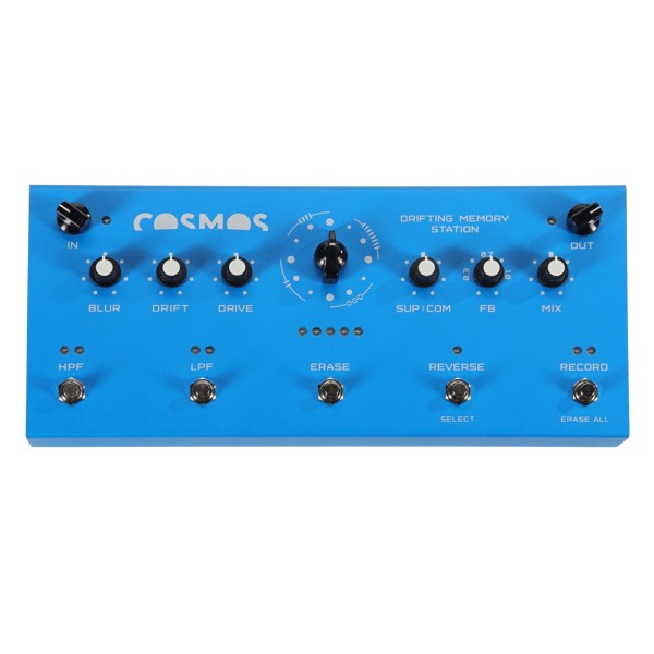 SOMA laboratory Cosmos, Drifting Memory Station, Zanzibar Blue - Top