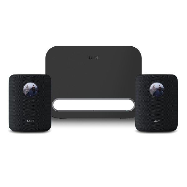 WiiM Sound and Sub Pro 2.1 Speaker Package, Black - main 