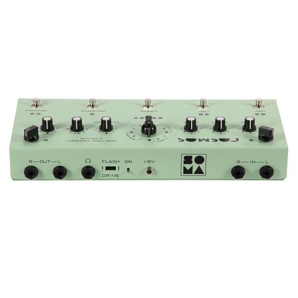 Cosmos Drifting Memory Station, Green - Rear