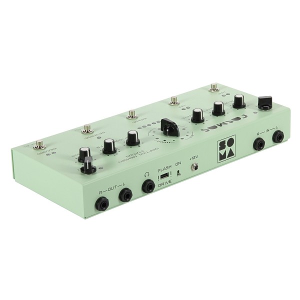 SOMA laboratory Cosmos, Drifting Memory Station, Green - Angled Rear