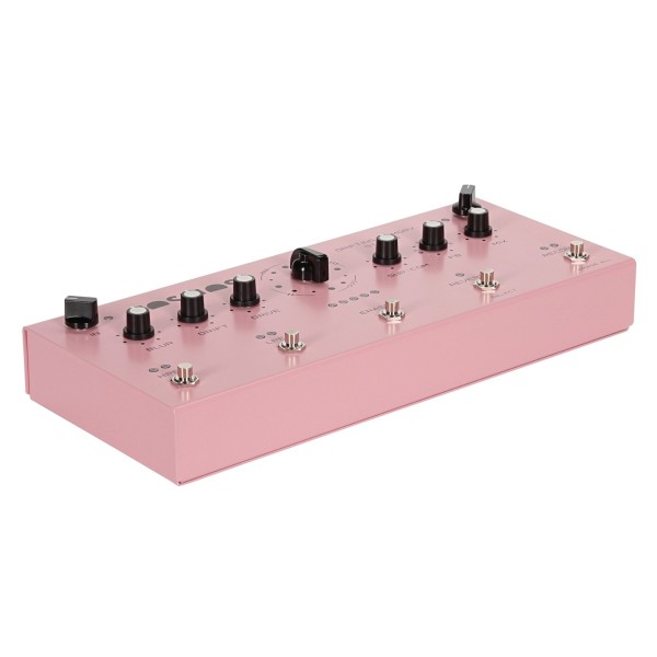 Cosmos Drifting Memory Station Looper Pedal, Pink - Angled