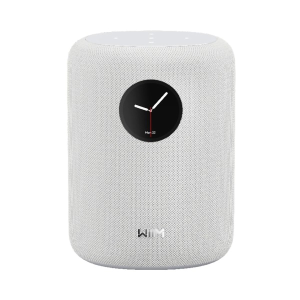 WiiM Sound Wireless Smart Speaker, White front 
