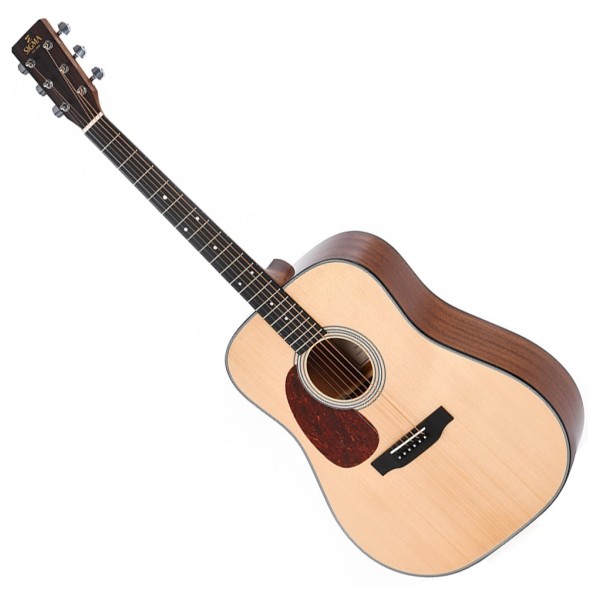 Sigma DM-1L Lefthand Acoustic Guitar, Natural