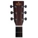 Sigma DM-1L Lefthand Acoustic Guitar, Natural - headstock