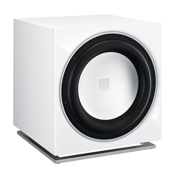 DALI E-12F Subwoofer, Satin White Front View