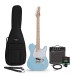 Knoxville Electric Guitar Blue, 10W Guitar Amp & Accessory Pack
