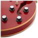 Gibson Custom 1964 ES-335 Reissue Ultra Light Aged, 60s Cherry #150509 - controls