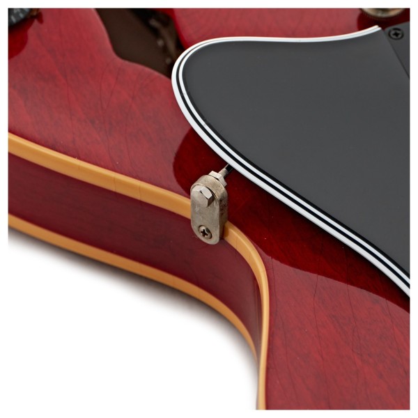Gibson Custom 1964 ES-335 Reissue Ultra Light Aged, 60s Cherry #150509 - scratch plate