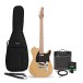 Knoxville Electric Guitar Butterscotch, 10W Guitar Amp & Accessory Pack