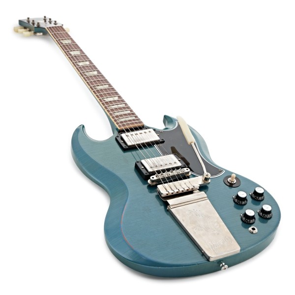 Gibson Custom 1964 SG Standard Reissue w/ Maestro, Light Aged #302714 - angled shot