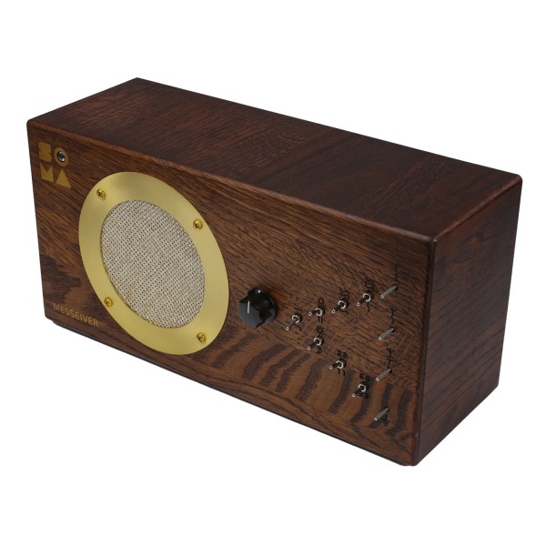 SOMA Laboratory Messeiver Shortwave Reciever, Dark - Angled