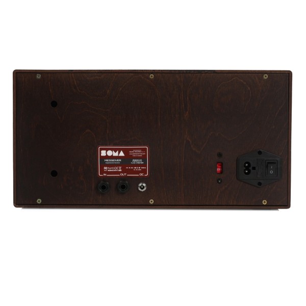 Messeiver Shortwave Reciever, Dark - Rear