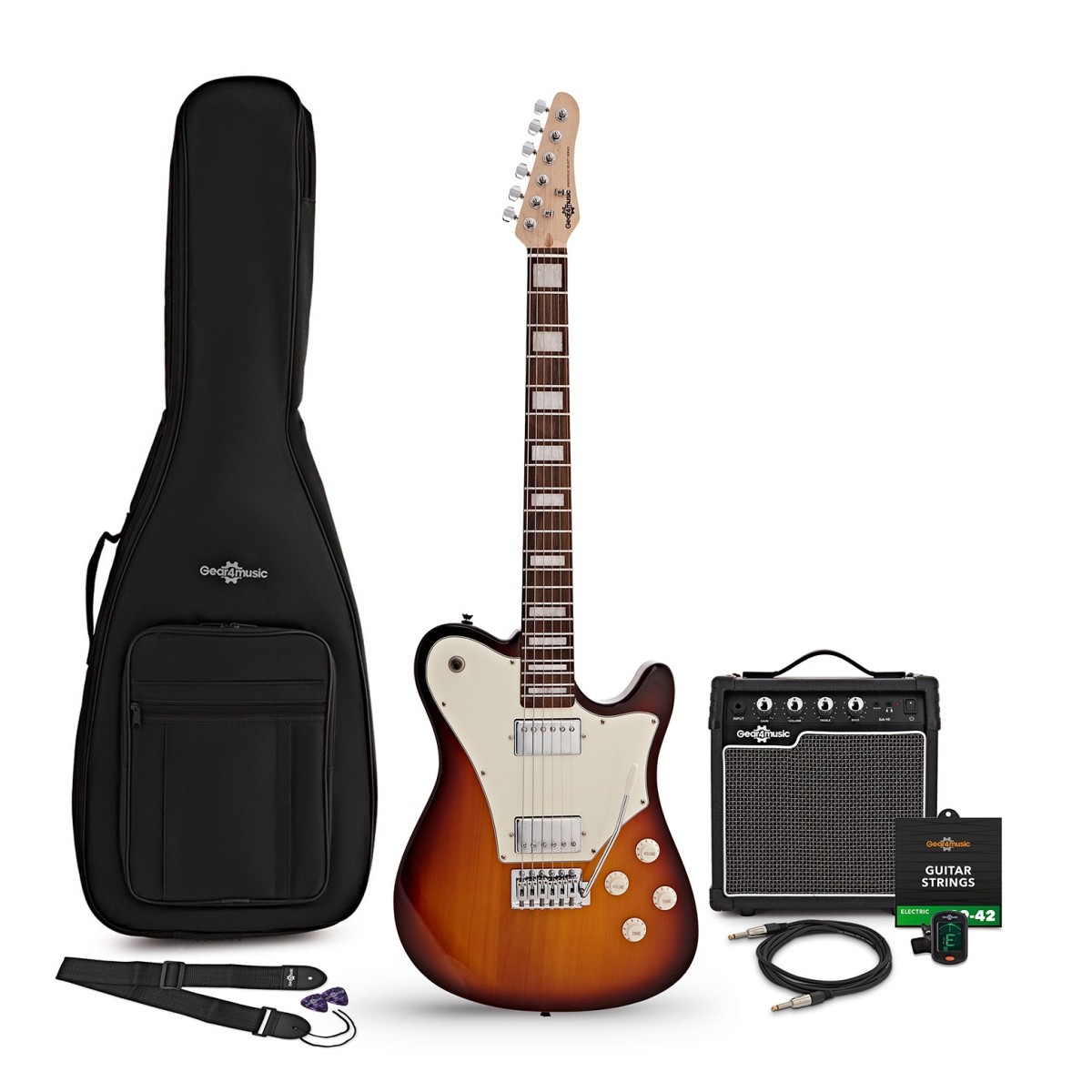 Click to view product details and reviews for Knoxville Select Electric Guitar Sunburst 10w Guitar Amp Accessory Pack.