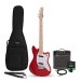 Seattle Electric Guitar Red, 10W Guitar Amp & Accessory Pack