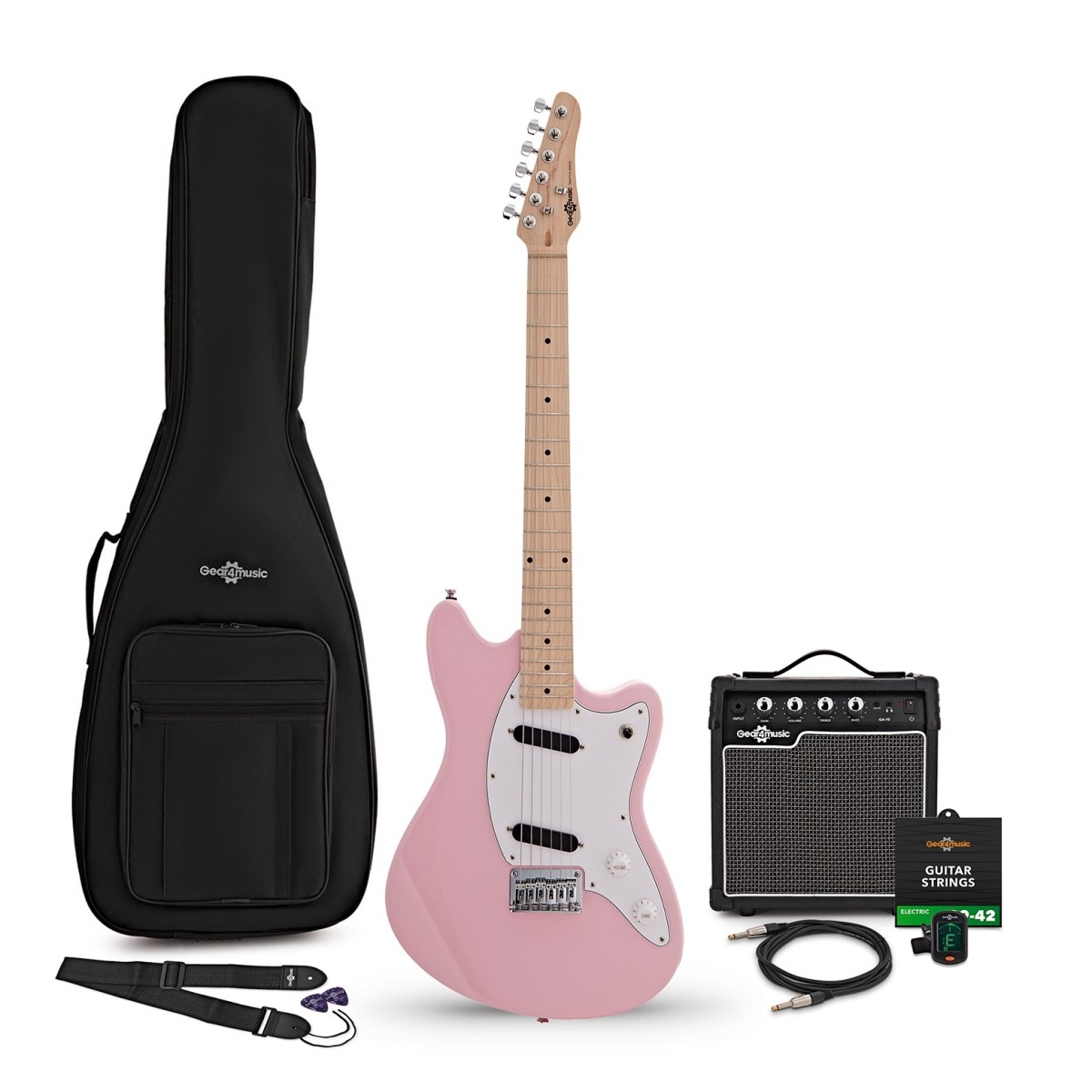 Click to view product details and reviews for Seattle Electric Guitar Pink 10w Guitar Amp Accessory Pack.