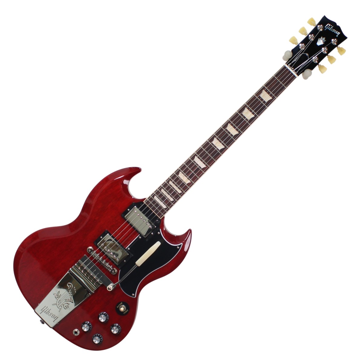 Click to view product details and reviews for Gibson Sg Standard 61 Maestro Vibrola Vintage Cherry Ex Demo.