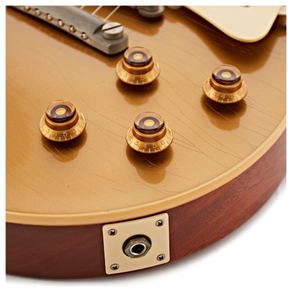 Gibson Custom 1957 Les Paul Goldtop Reissue Ultra Light Aged #751142 - controls